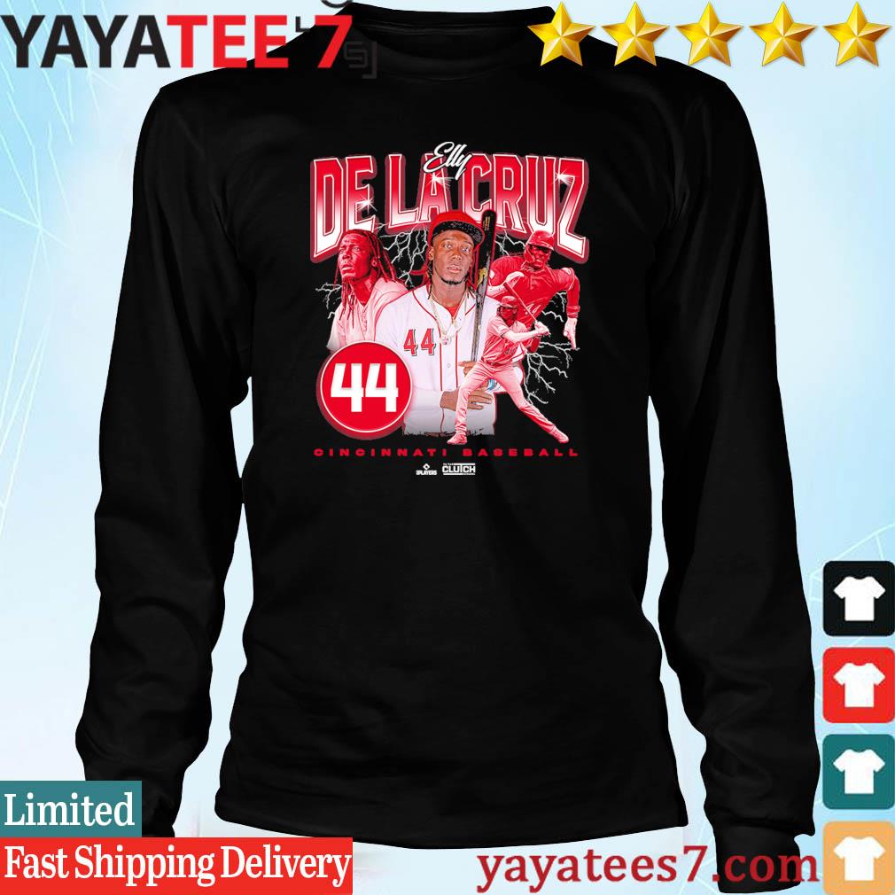 Elly De La Cruz 44 Cincinnati Reds baseball player Vintage shirt, hoodie,  sweater, long sleeve and tank top