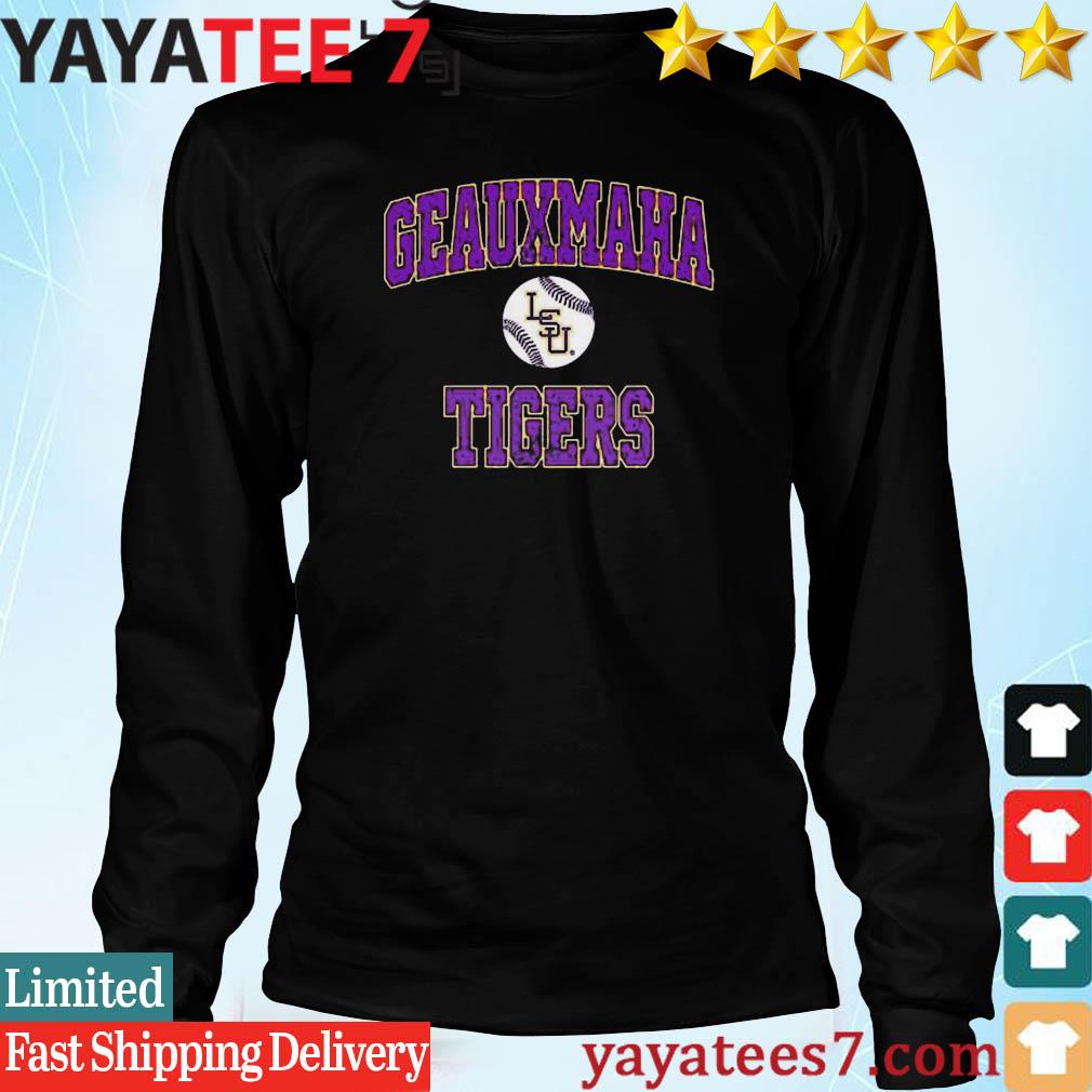 Lsu Tigers Geauxmaha Baseball Shirt