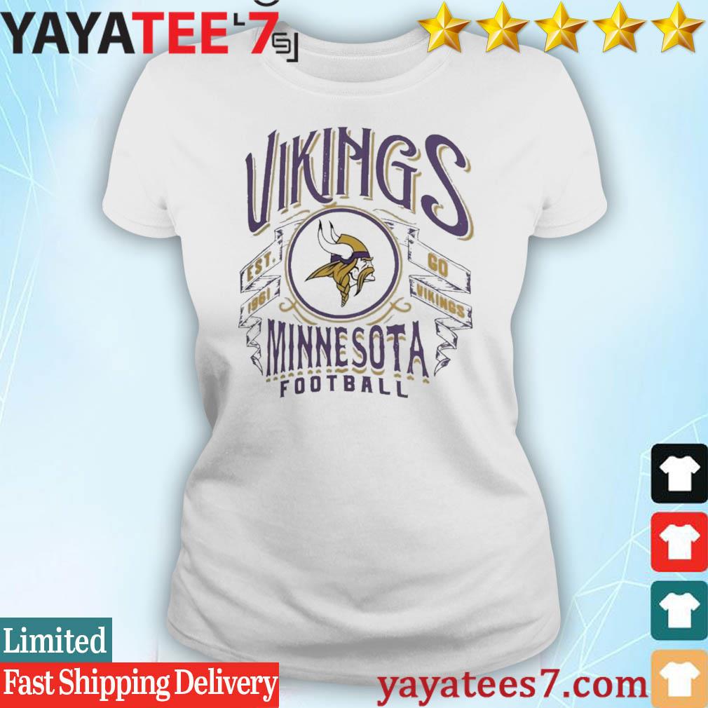 Minnesota Vikings Nfl X Darius Rucker Collection Vintage T-shirt