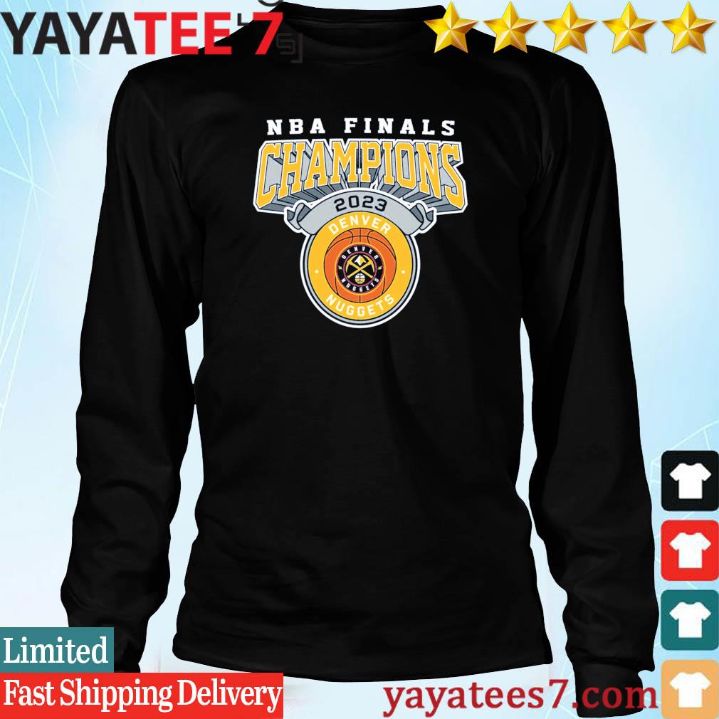 Design denver Nuggets 2023 NBA Finals Champions Official Logo T-Shirt,  hoodie, sweater, long sleeve and tank top