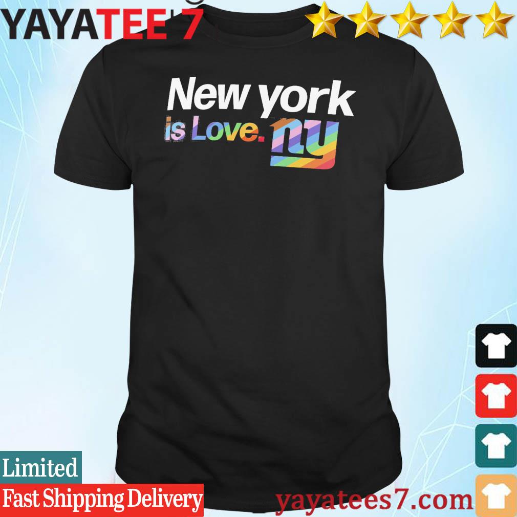 Xpsclothing - New York is love NY Giants City Pride Team Shirt by