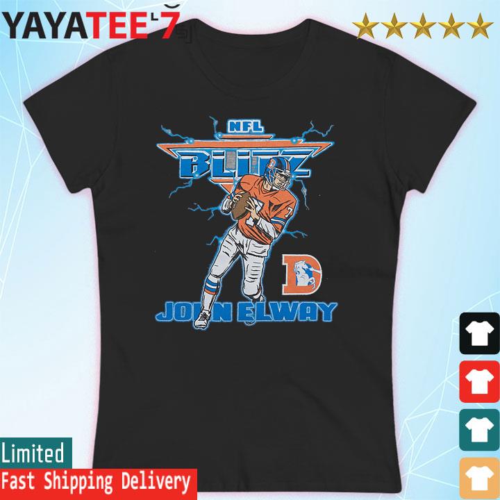 NFL Blitz Denver Broncos John Elway T-shirt, hoodie, sweater, long sleeve  and tank top