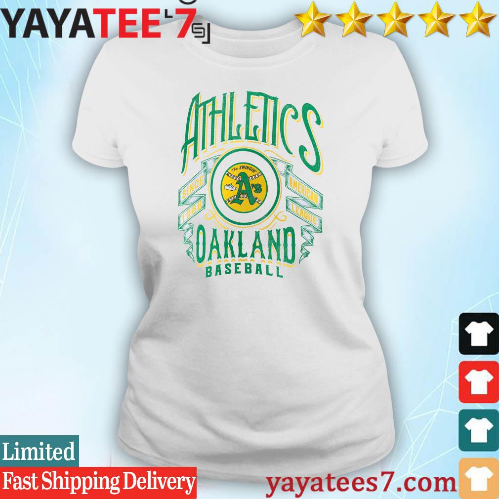 Oakland Athletics Rucker Collection Distressed Rock T-Shirt