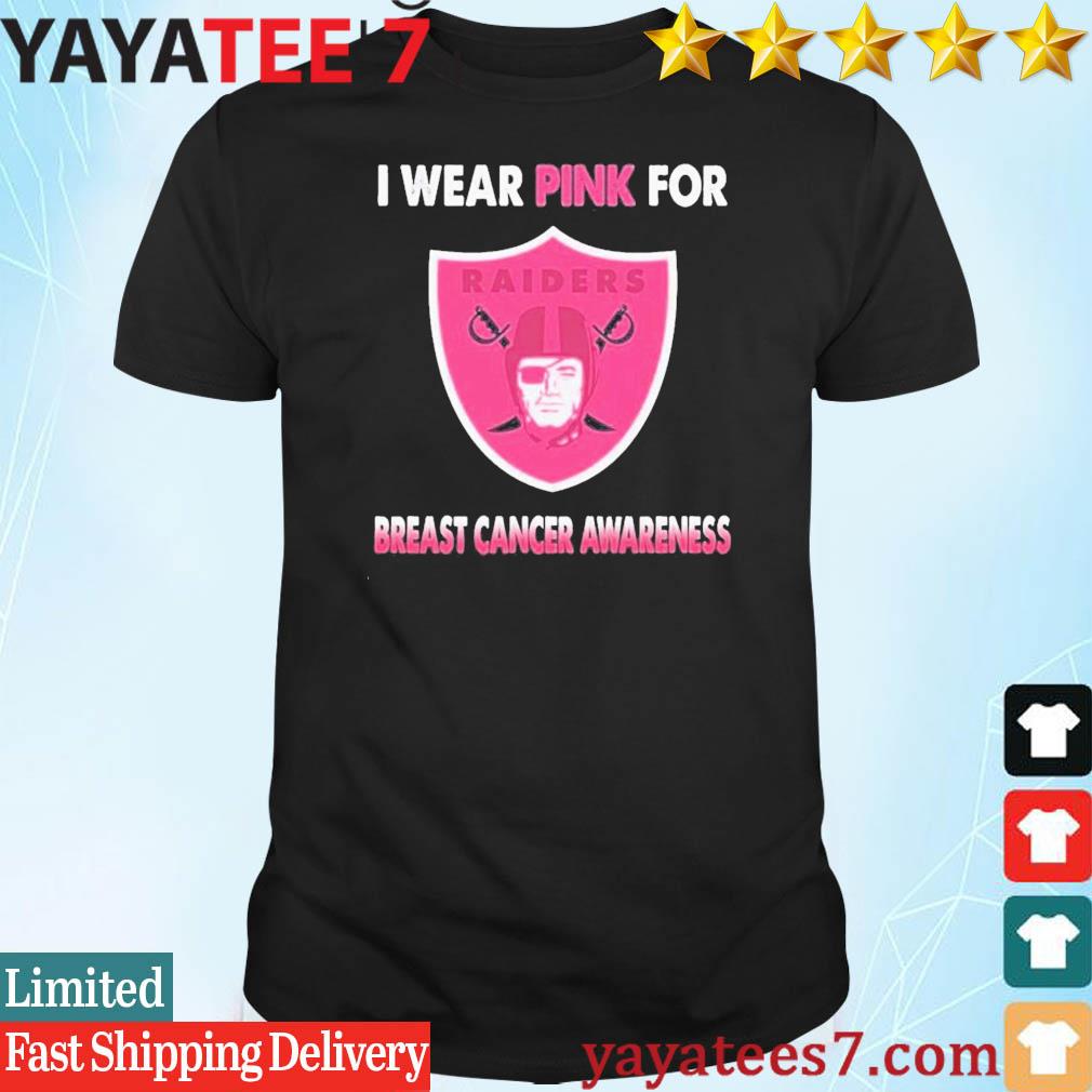 Pink 2024 raiders shirt