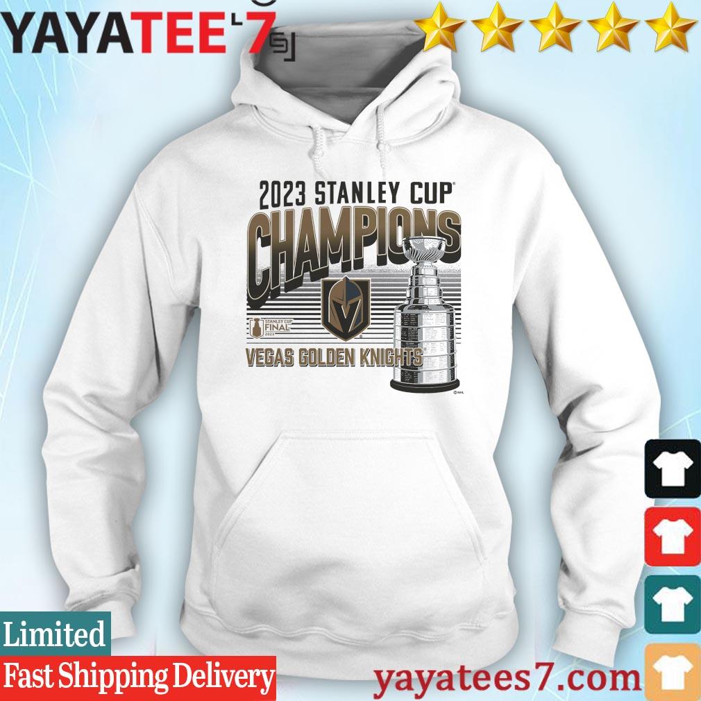 Women's Vegas Golden Knights Fanatics Branded Black 2023 Stanley Cup  Champions T-Shirt, hoodie, sweater and long sleeve