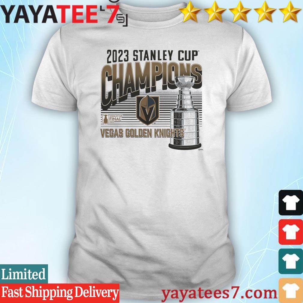 Women's Vegas Golden Knights Fanatics Branded Black 2023 Stanley Cup  Champions T-Shirt, hoodie, sweater and long sleeve