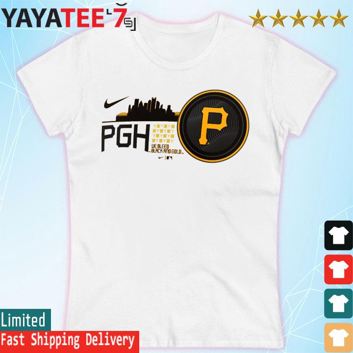Pittsburgh Pirates Nike 2023 City Connect Tri-Blend T-Shirt, hoodie,  sweater, long sleeve and tank top