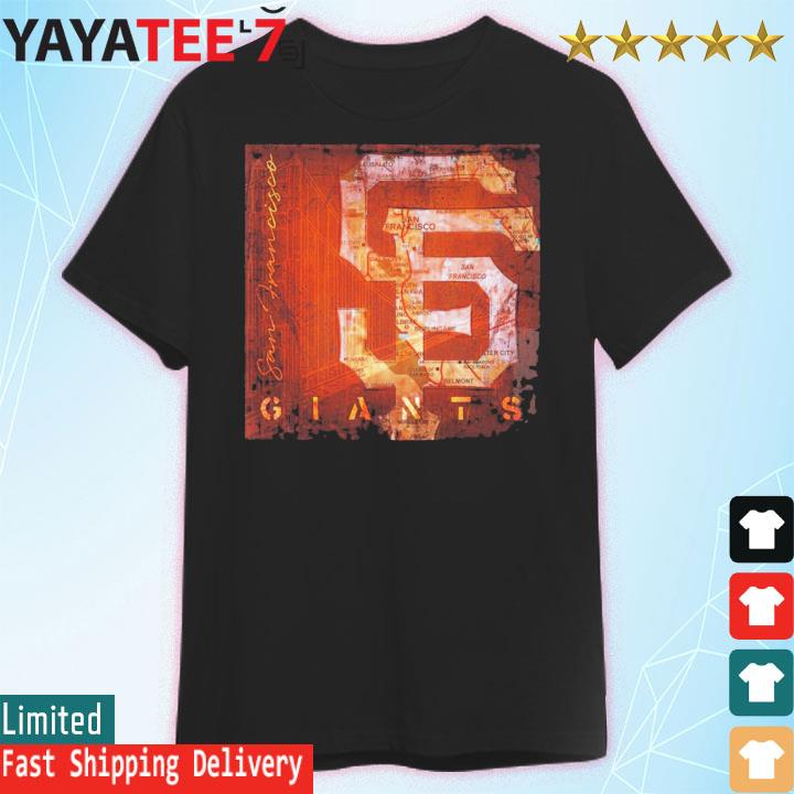 Official san Francisco Giants Map Vintage Shirt, hoodie, sweater, long  sleeve and tank top