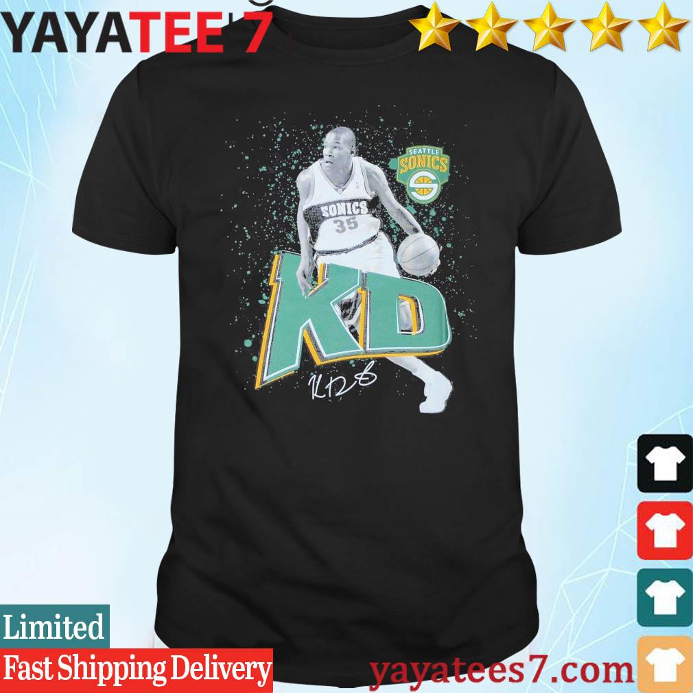 Seattle Supersonics Kevin Durant Photo T-shirt, hoodie, sweater, long  sleeve and tank top