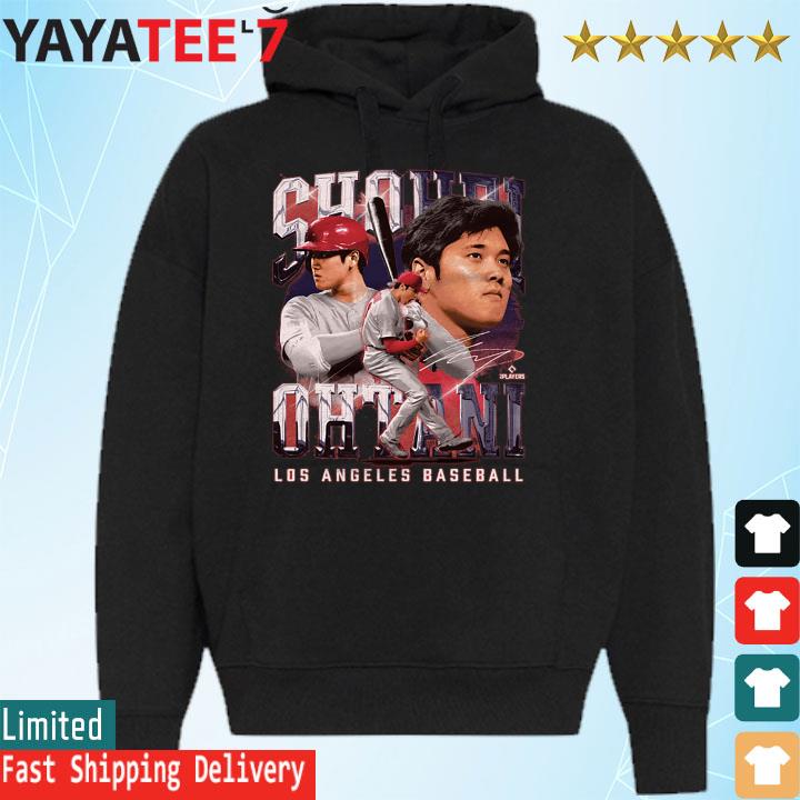 Shohei Ohtani Black Los Angeles Angels Artist Series Player Vitage T-Shirt,  hoodie, sweater, long sleeve and tank top