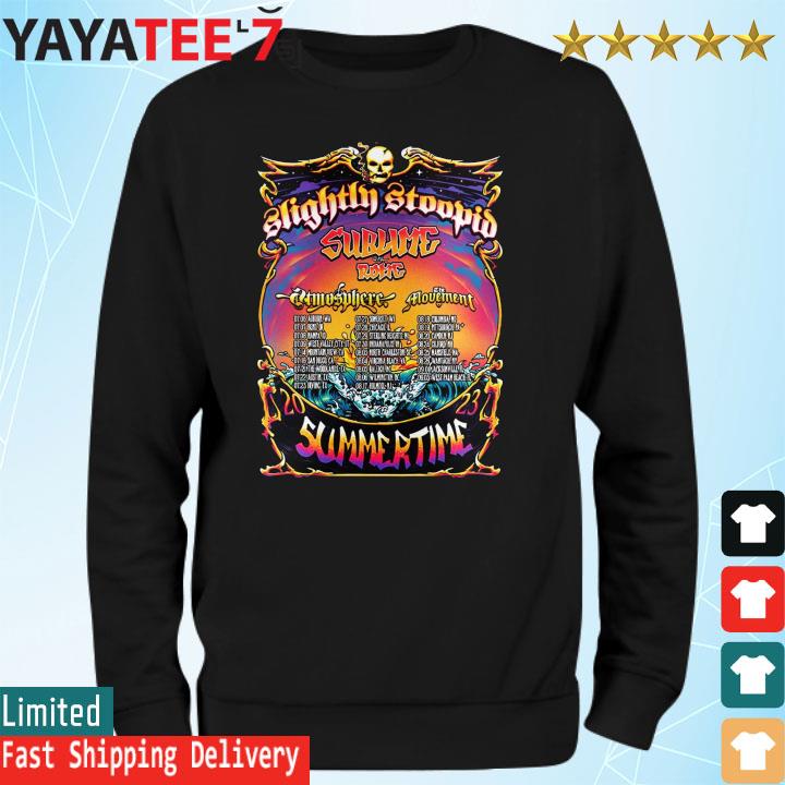 Slightly Stoopid Summer Time 2023 T Shirt, hoodie, sweater and long sleeve