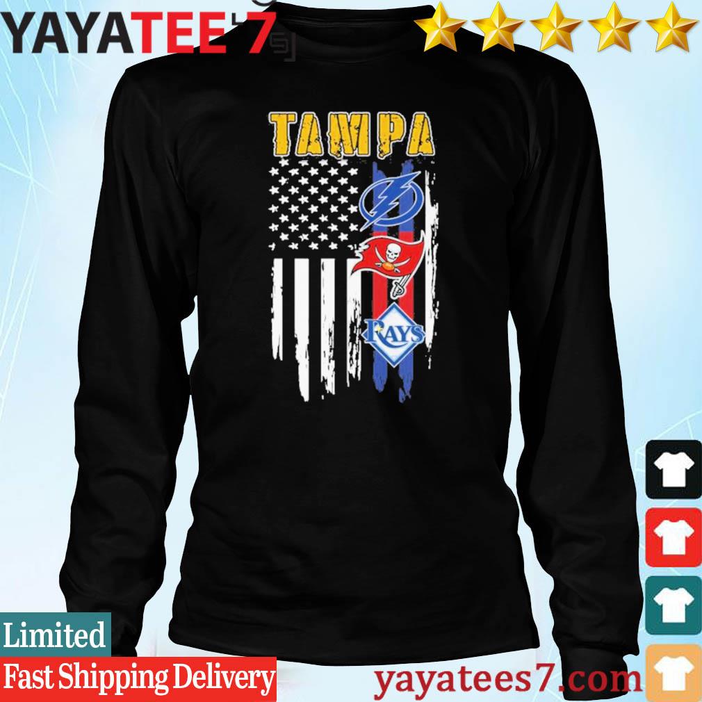 Tampa Bay Lightning Buccaneers Rays 4th July Shirt - Bring Your