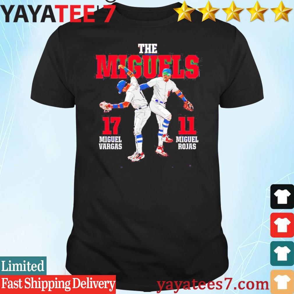 Los Angeles Dodgers the Miguels Miguel Vargas and Miguel Rojas shirt,  hoodie, sweater, long sleeve and tank top