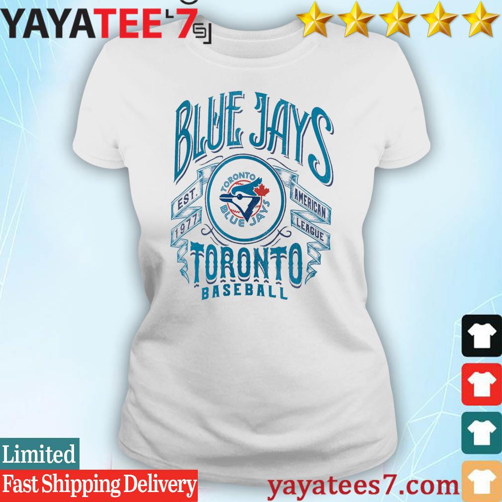 Toronto Blue Jays Rucker Collection Distressed Rock T-Shirt