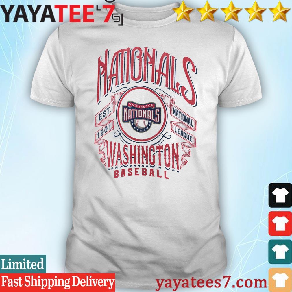 Washington nationals darius rucker collection distressed rock T