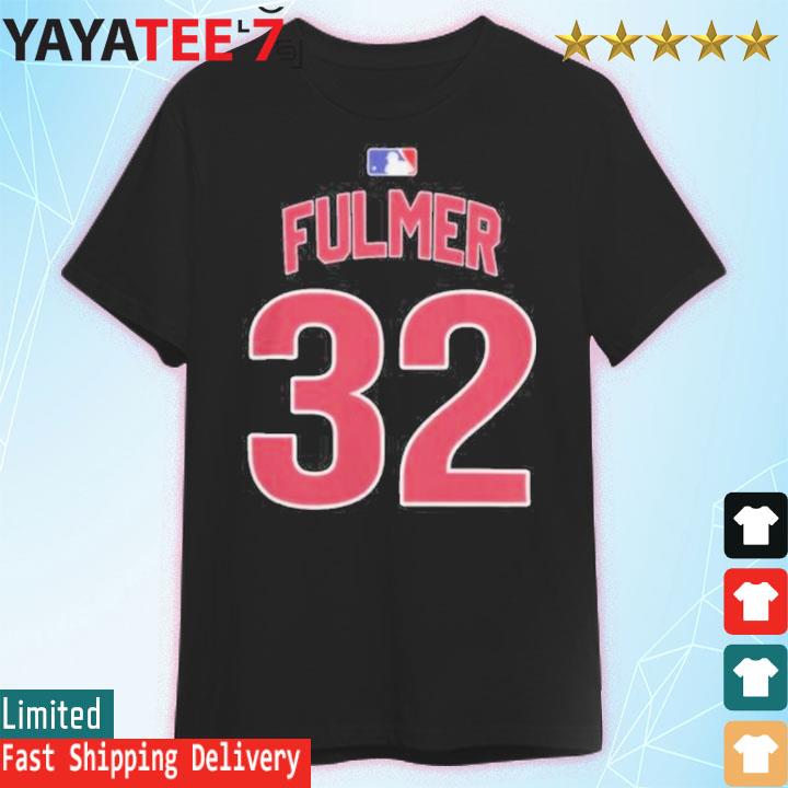 32 Michael Fulmer Chicago Cubs Mens Replica Alt Logo Shirt