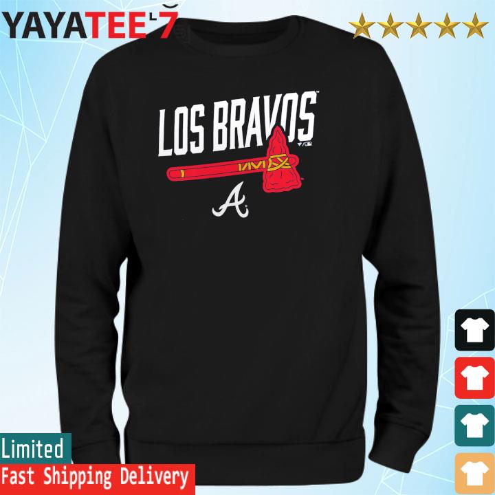 Atlanta Braves Long Ball Los Bravos T-Shirt, hoodie, sweater, long sleeve  and tank top