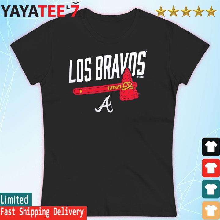 Atlanta Braves Long Ball Los Bravos 2023 T-Shirt, hoodie, sweater, long  sleeve and tank top