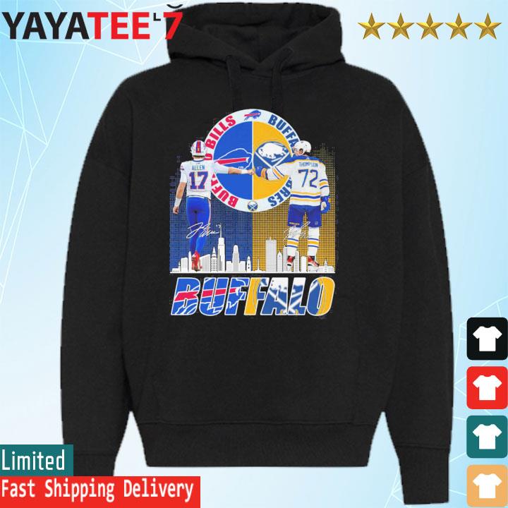 Buffalo Bills and Buffalo Sabres Buffalo city logo shirt, hoodie, sweater,  long sleeve and tank top