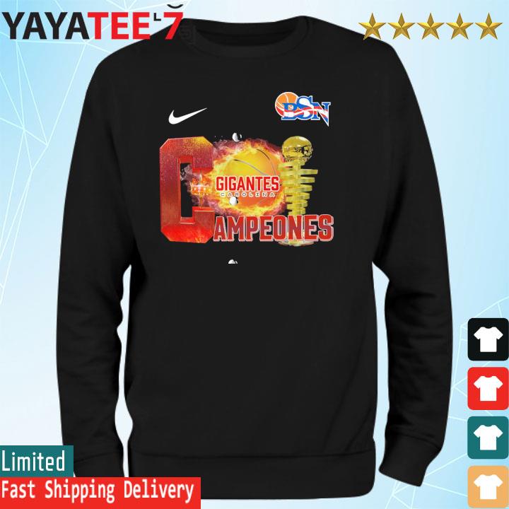 Official Campeones gigantes de carolina bsn 2023 T-shirt, hoodie, tank top,  sweater and long sleeve t-shirt