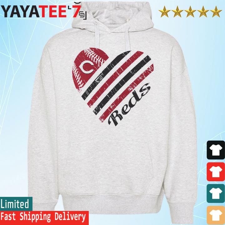 Heart This Girl Love Cincinnati Reds Shirt, hoodie, sweater, long sleeve  and tank top