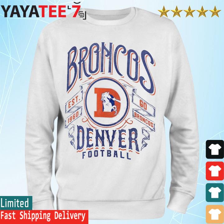 Official denver Broncos NFL x Darius Rucker Vintage Football T Shirt -  Limotees