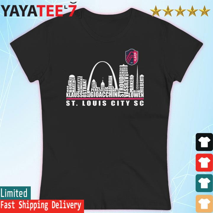 Official vintage St. Louis Skyline T Shirt, hoodie, sweater, long sleeve  and tank top
