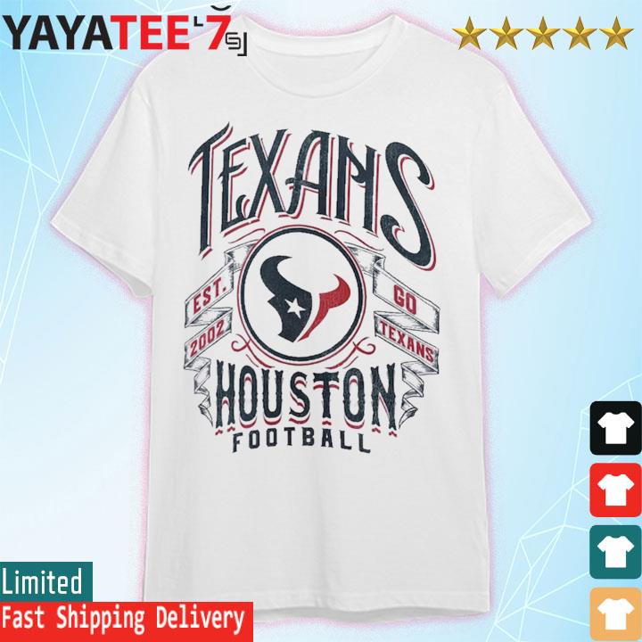 Houston Texans NFL x Darius Rucker Vintage Football T-Shirt