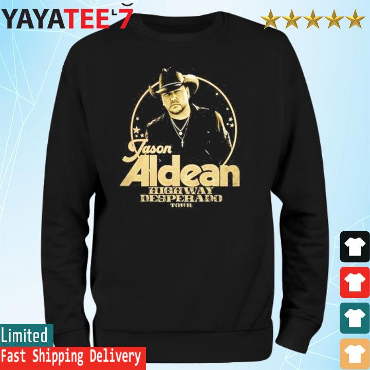 Jason Aldean Highway Desperado Tour T-shirt Short Sleeve Tee Women Men  Fashion Clothes 