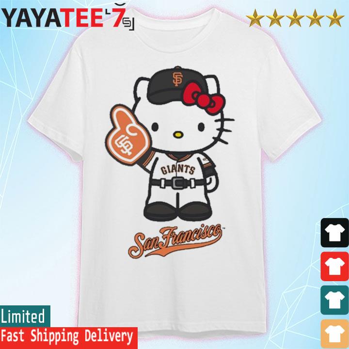 July 8, 2023 San Francisco Giants - Hello Kitty Giants T-shirt