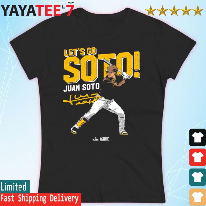 Official Let's go juan soto san diego baseball vintage shirt