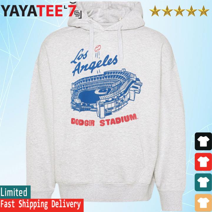 Los Angeles Dodgers Homage Gray Dodger Stadium Tri-Blend T-Shirt, hoodie,  sweater, long sleeve and tank top