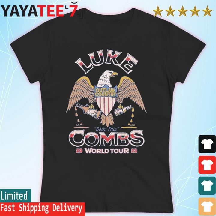 Luke Combs Eagles 2023 World Tour Shirt, hoodie, sweater, long sleeve and  tank top