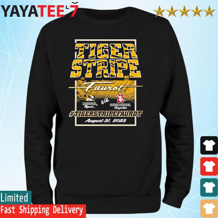 Official tiger Team Store Mizzou Vs South Dakota Tiger Stripe