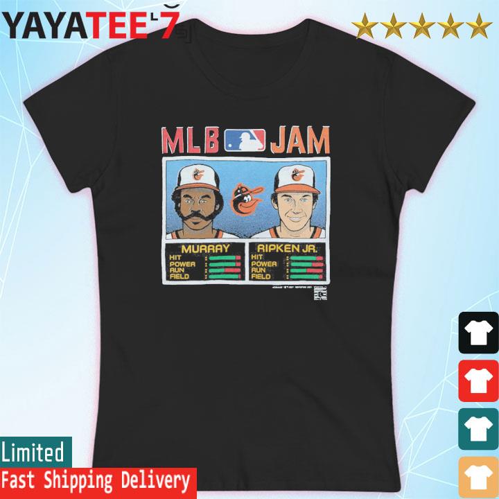 Official MLB Jam Orioles Murray And Ripken Jr. retro Shirt, hoodie