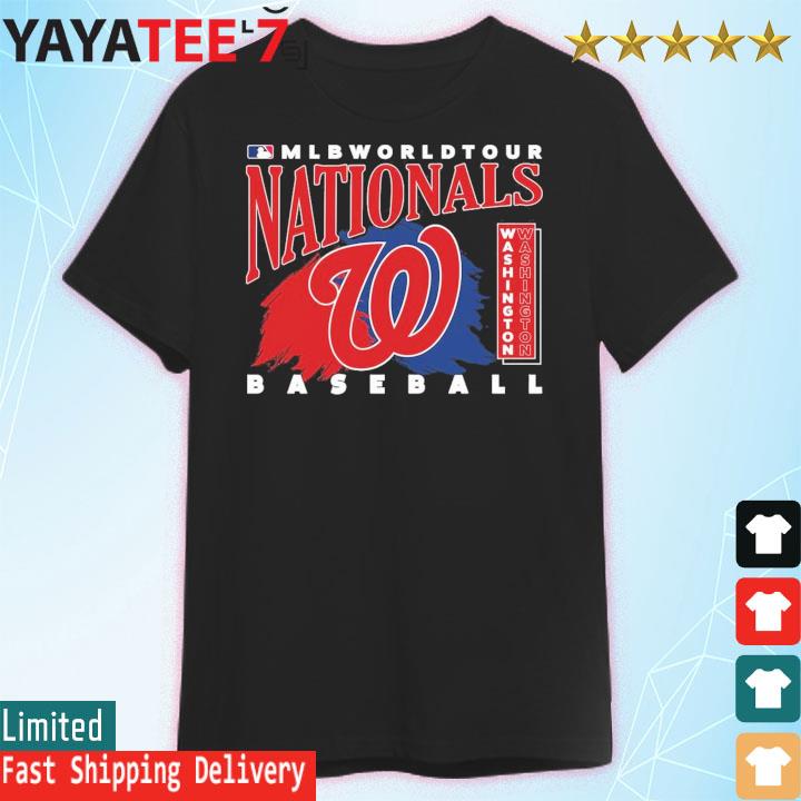 MLB world tour 2023 National Washington Baseball vintage shirt