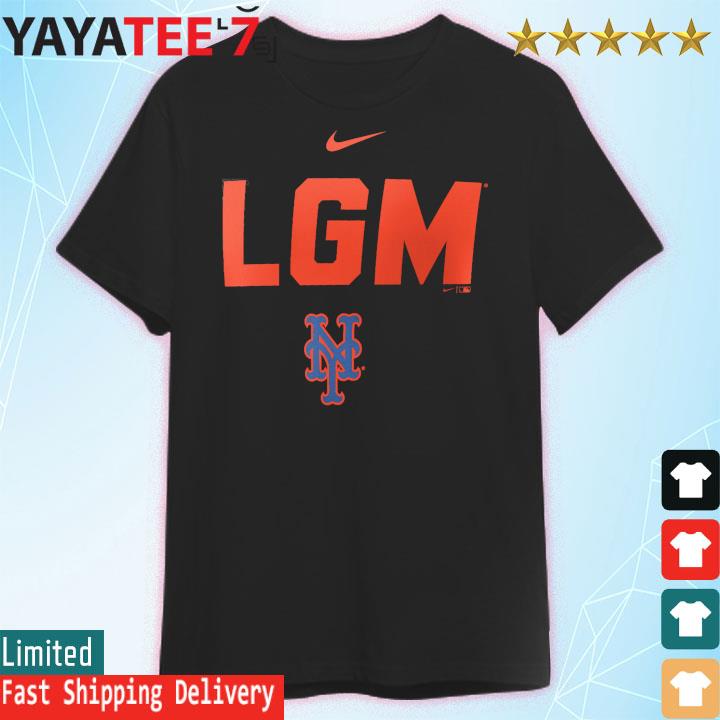 Men's Nike Black New York Mets LGM Hometown T-Shirt Size: Small