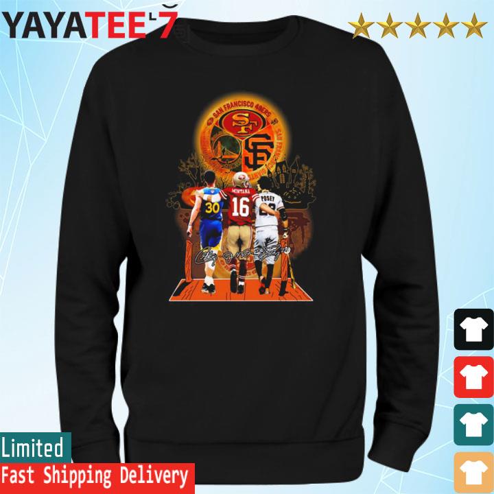 Funny Golden State Warriors San Francisco 49ers San Francisco Giants  Signatures Shirt, hoodie, sweater, longsleeve t-shirt