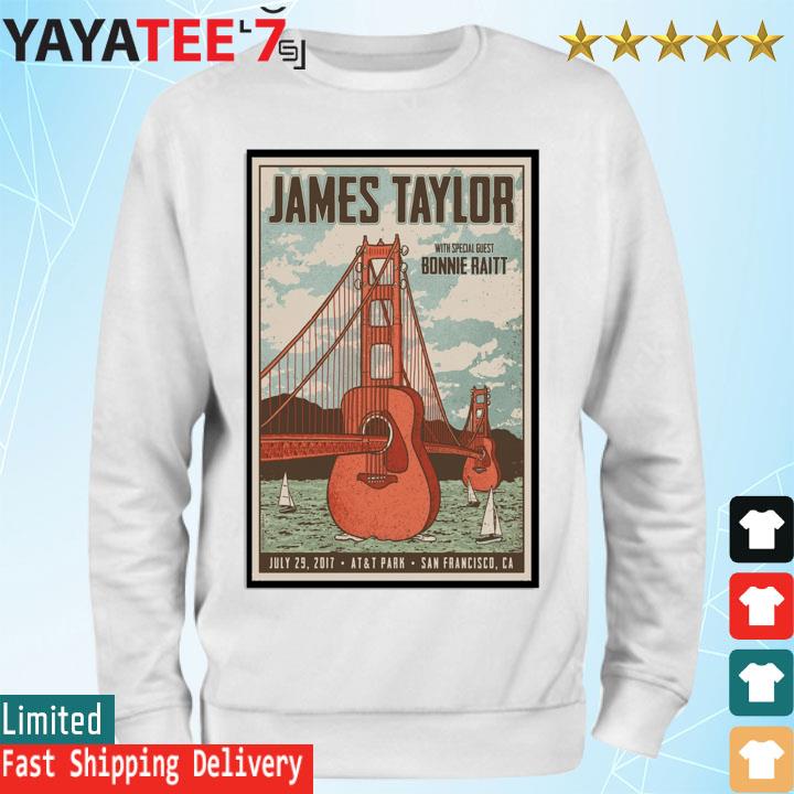 Official James Taylor July 29 2023 AT&T Park San Francisco, CA Shirt, hoodie,  sweater, long sleeve and tank top