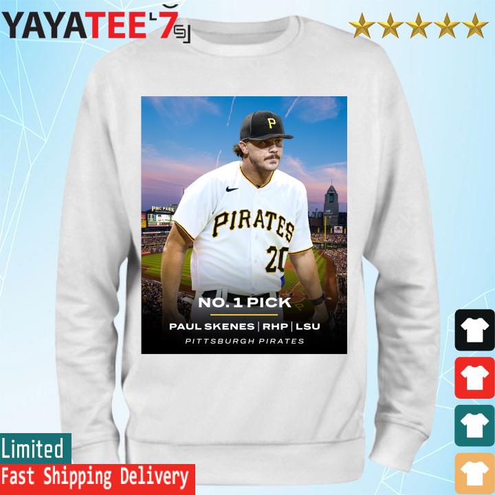 Pittsburgh Pirates No 1 Pick Paul Skenes 2023 MLB Shirt, hoodie, sweater,  long sleeve and tank top