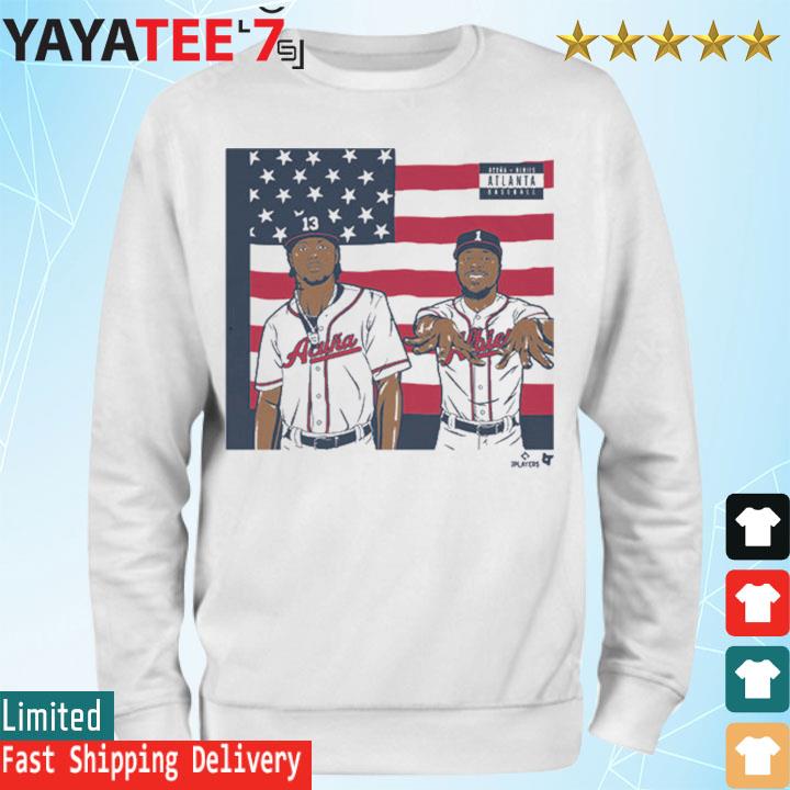 Official ronald Acuña Jr That Ball Is History Atlanta T-Shirts, hoodie,  tank top, sweater and long sleeve t-shirt