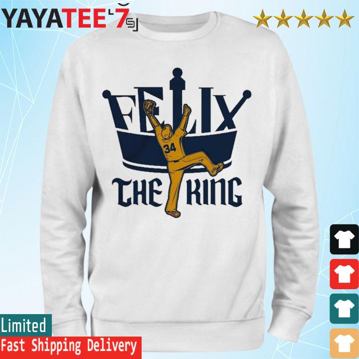 Seattle Mariners Felix Hernandez Felix the King art shirt, hoodie, sweater,  long sleeve and tank top