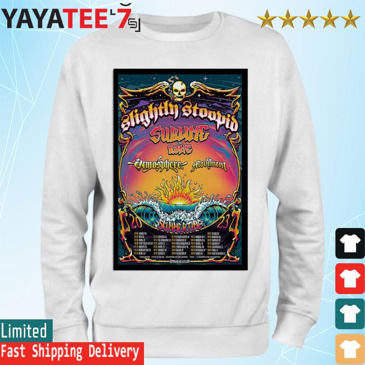 Slightly Stoopid Summer Time 2023 T Shirt, hoodie, sweater and long sleeve