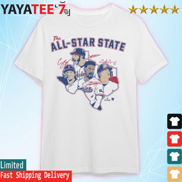 Official texas Rangers All Players Baseball Signatures T-Shirt, hoodie,  tank top, sweater and long sleeve t-shirt