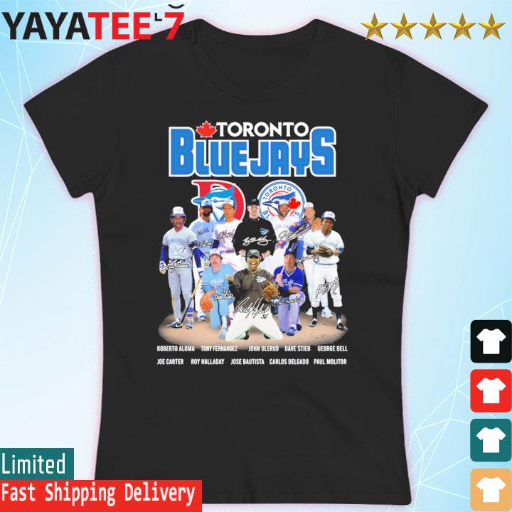 Official Toronto blue jays world series champions legends signatures T-shirt,  hoodie, tank top, sweater and long sleeve t-shirt