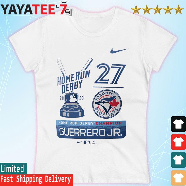 Vladimir Guerrero Jr Toronto Blue Jays 2023 Home Run Derby Champion T-shirt  - Shibtee Clothing