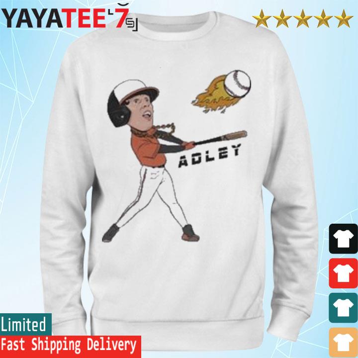 Adley Rutschman Adley Baseball Fire Shirt - Peanutstee