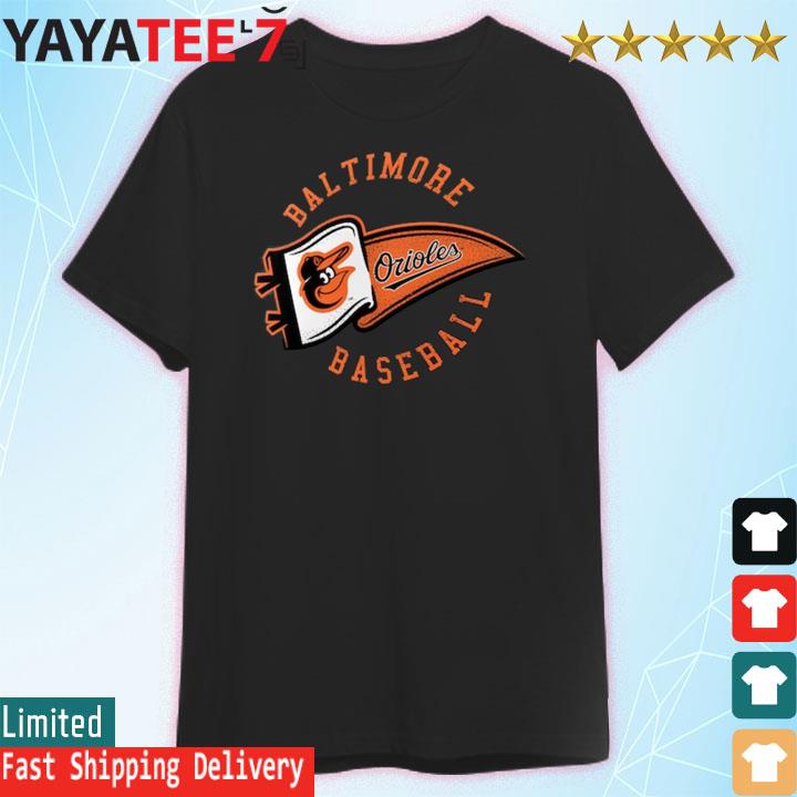 Baltimore Orioles Hometown Baltimore Pennant T-shirt