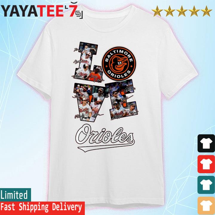 Baltimore Orioles Love Team Personalized Orange Shirt, hoodie