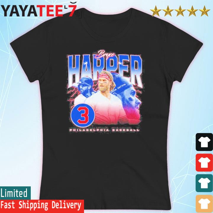 Bryce Harper Philadelphia Vintage Baseball Shirt - Limotees